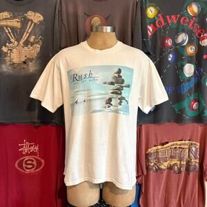 Vintage 1990s Rush Test For Echo Tour T-shirt